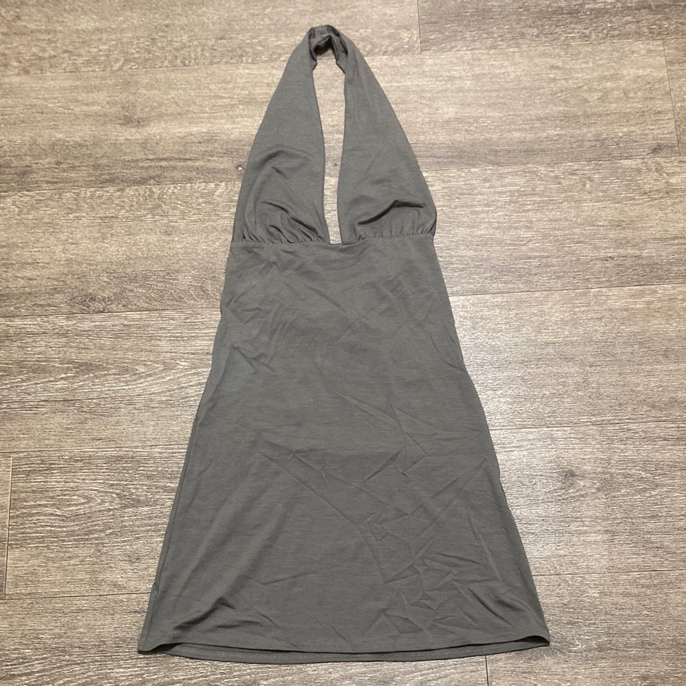 Weekday Halter Neck Dress
